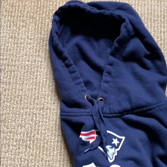 New England Patriots Hooded Sweatshirt Medium - Picture 5 of 5